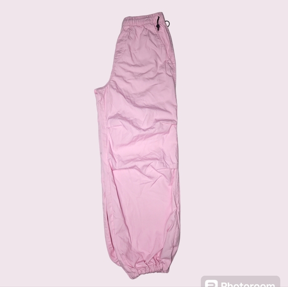 H&M Girls Pink Parachute Pants Size 16 - Picture 6 of 7